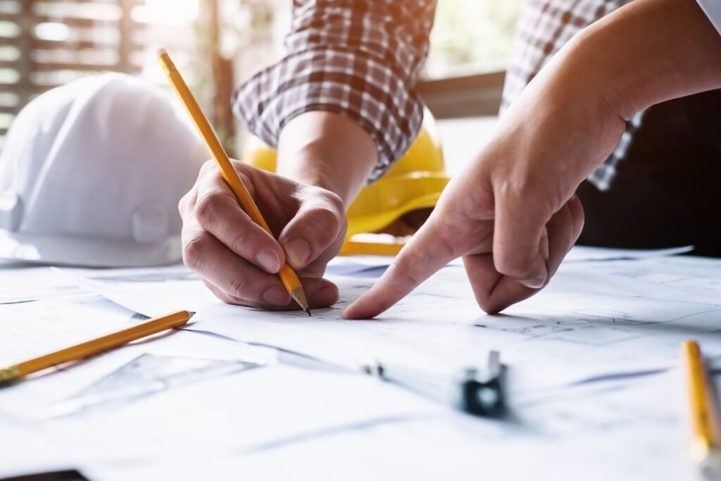 Serviços, projetos e experiência organizados em uma estrutura completa